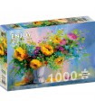 Puzzle 1000 pezzi Bouquet with Yellow Flowers