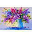 Puzzle 1000 pezzi Bouquet of Lilacs in a Vase