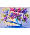 Puzzle 1000 pezzi Bouquet of Lilacs in a Vase