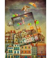 Puzzle da 1000 Pezzi - Above the City
