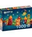 Puzzle da 1000 Pezzi - Fantasy Colorful Houses