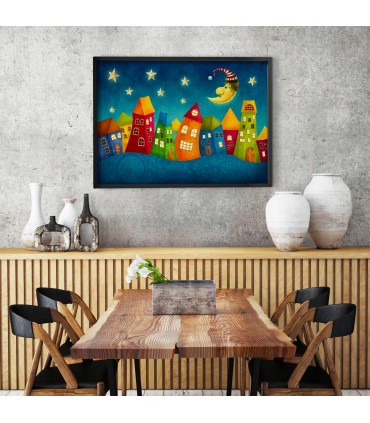 Puzzle da 1000 Pezzi - Fantasy Colorful Houses