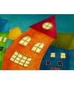 Puzzle da 1000 Pezzi - Fantasy Colorful Houses